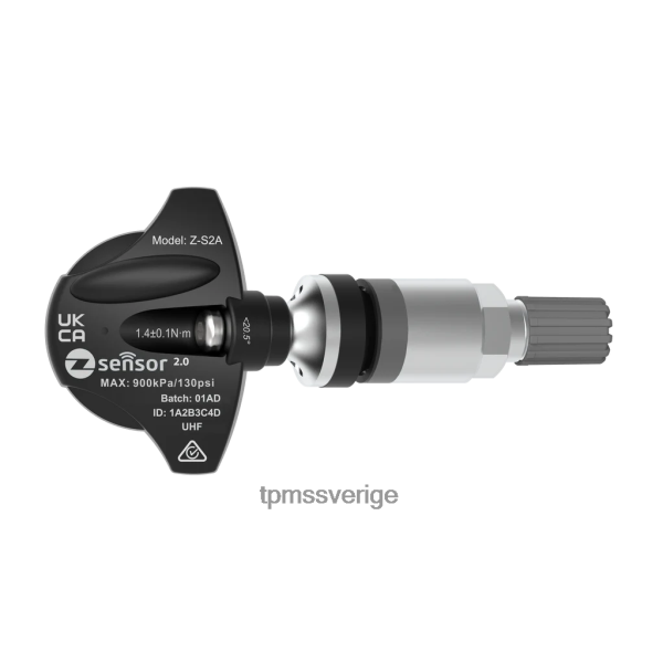 Däcktryckssensor BMW - jaguar oe utbyte tpms sensor - oe p/n c2d21599, fw931a159ab frekv 433mhz 40XT44123 metallventilskaft - silver